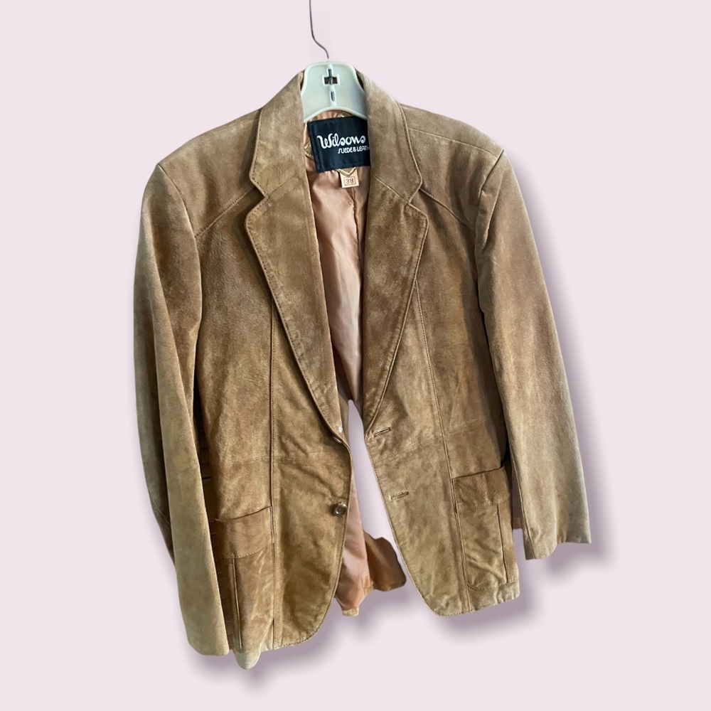 Suade leather jacket